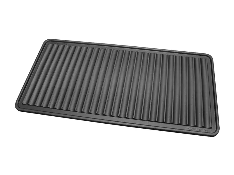 Weathertech Boot Tray – 16" X 36", Durable Black Rubber Floor Mat 1