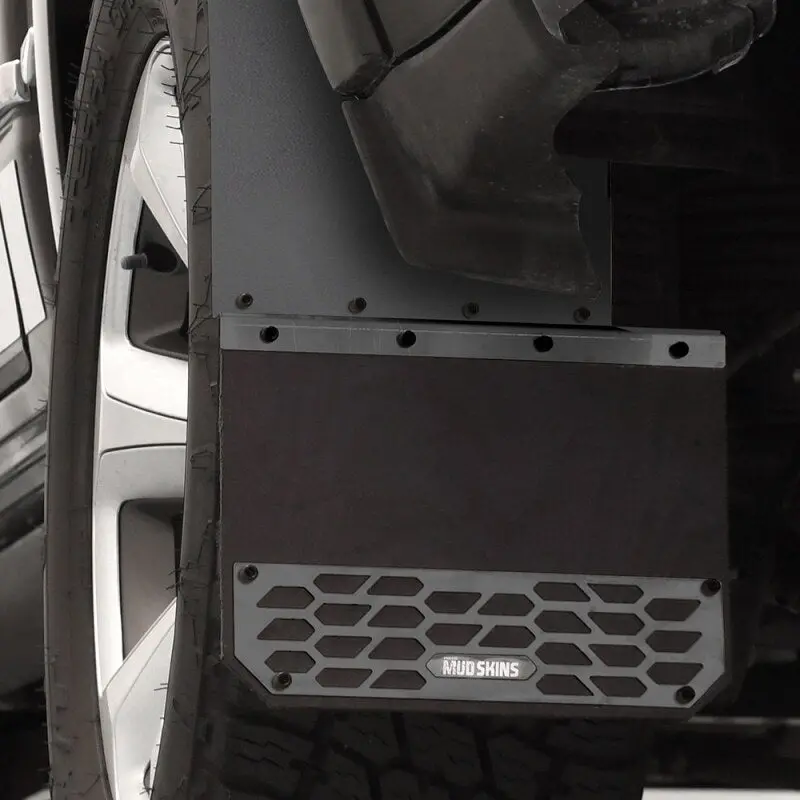 Putco 19-25 Chevrolet Silverado Ld / Gmc Sierra Ld (Front) - Set Of 2 Mud Skins - Solid Black 1