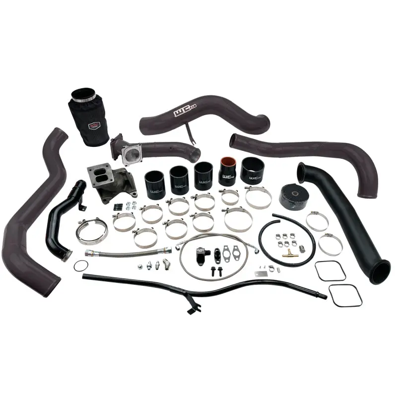 Wehrli Turbo Install Kit For 2001–2004 Chevrolet Lb7 Duramax 6.6L – Gloss White Finish (Turbo Not Included) 1