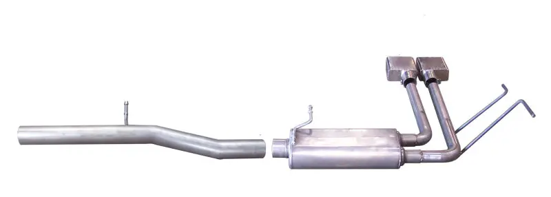 Gibson Cat-Back Dual Exhaust System For 2014–2018 Chevrolet Silverado 1500 Lt 5.3L – 3"/2.25", Stainless Steel, Sport Sound 1