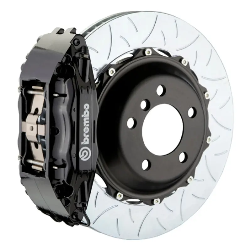 Brembo Gt Bbk Front Brake System For 2015–2021 Vw Golf Gti – 6-Piston Calipers, 355×32Mm Two-Piece Slotted Rotors 1