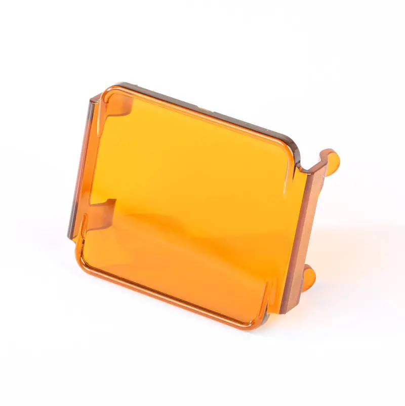 Rugged Ridge Amber Led Light Cover For 3-Inch Square Lights 1