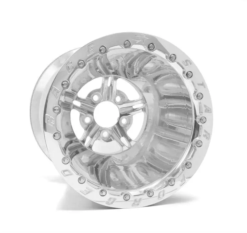 Race Star 63 Pro Forged 15X15-Inch Drag Racing Wheel – Polished Finish, 5X5.00 Bolt Pattern, 5.00-Inch Backspace 1