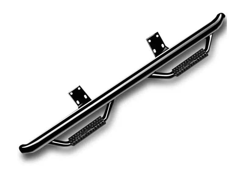 N-Fab Gloss Black Nerf Step – Cab-Length, Fits 2017 Chevy/Gmc 2500/3500 Crew Cab 1