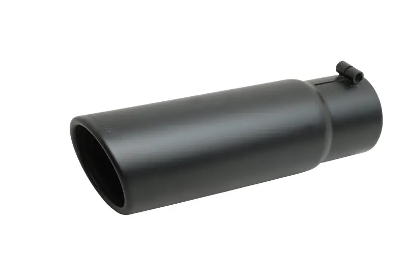 Gibson Ceramic-Coated Slash-Cut Exhaust Tip – 6-Inch Outer Diameter, 4-Inch Inlet, 19-Inch Length 1