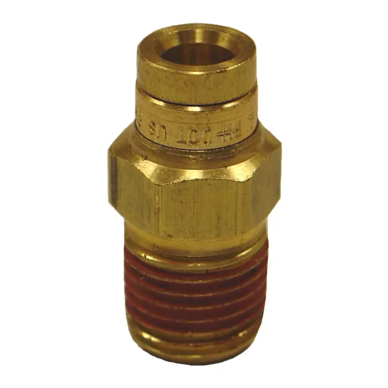 Firestone 3/8" Push-Lock To 1/4" Npt Brass Male Air Fitting – 25-Pack (Model Wr17603104) 1