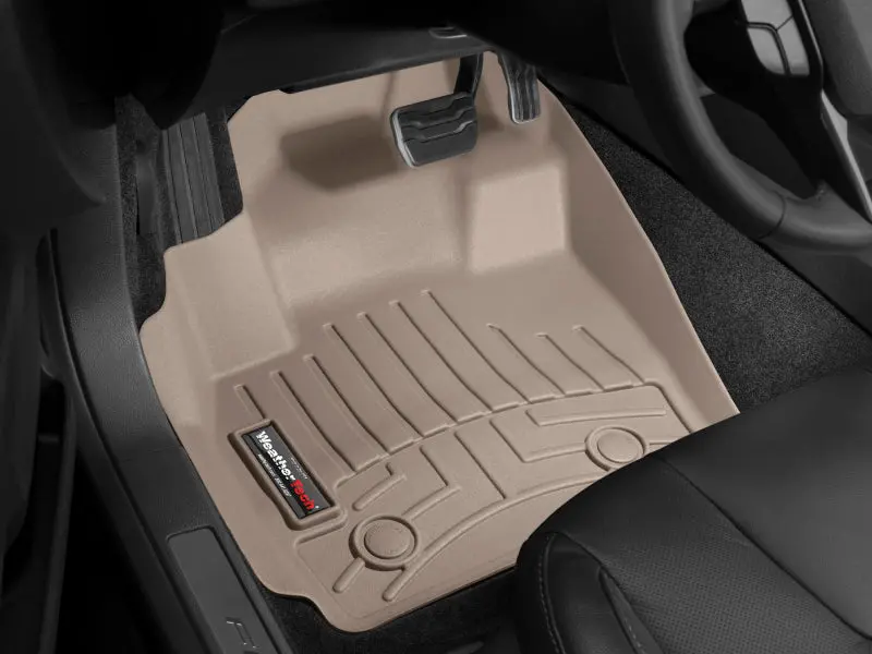 Wt Floorliner – Front Row, Tan Interior Protection 1