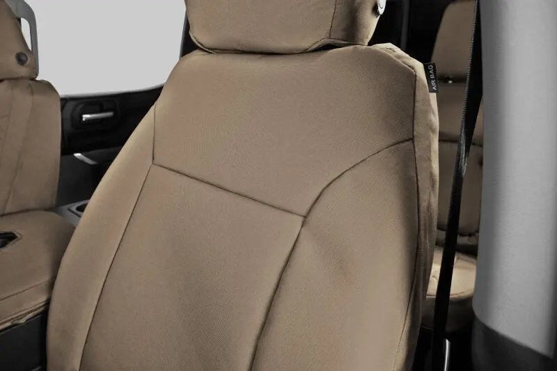Covercraft Endura Second Row Seat Covers – Precision Fit For 2021–2024 Jeep Grand Cherokee (Tan/Tan) 1