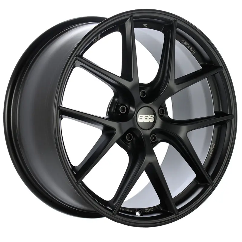 Bbs Ci-R Forged Alloy Wheel – 21X8.5 Inches, Et59 Offset, Satin Black Finish 1