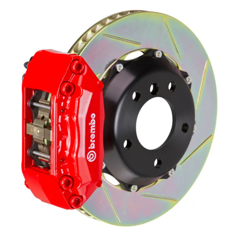Brembo Gt Big Brake Kit – Front, 4-Piston Calipers With Slotted Two-Piece Rotors (328X28Mm) For Celica, Matrix & Scion Tc 1