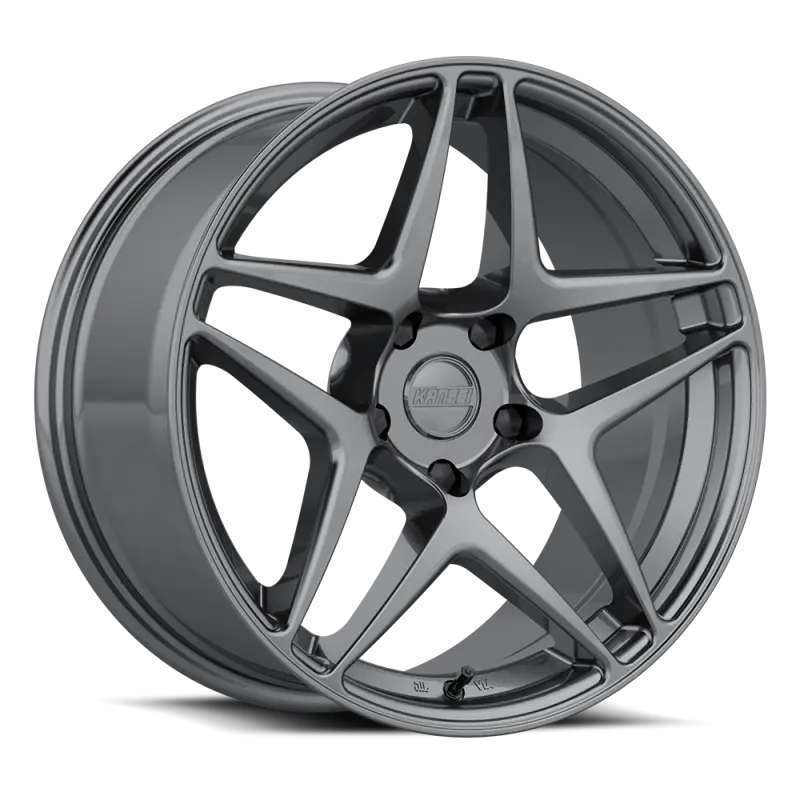 Kansei K15G Astro Wheel — 18X9.5", 5X100 Pcd, 22Mm Offset, 73.1Mm Center Bore, Gunmetal 1