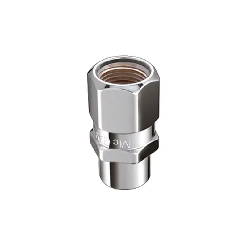 Mcgard Drag Racing Hex Lug Nuts – 1/2"-20 Thread, 13/16" Hex, 1.6" Short Shank, Chrome Finish (Pack Of 100) 1