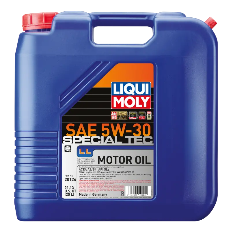 Liqui Moly Special Tec Ll 5W-30 Full-Synthetic Motor Oil – 20L Drum 1