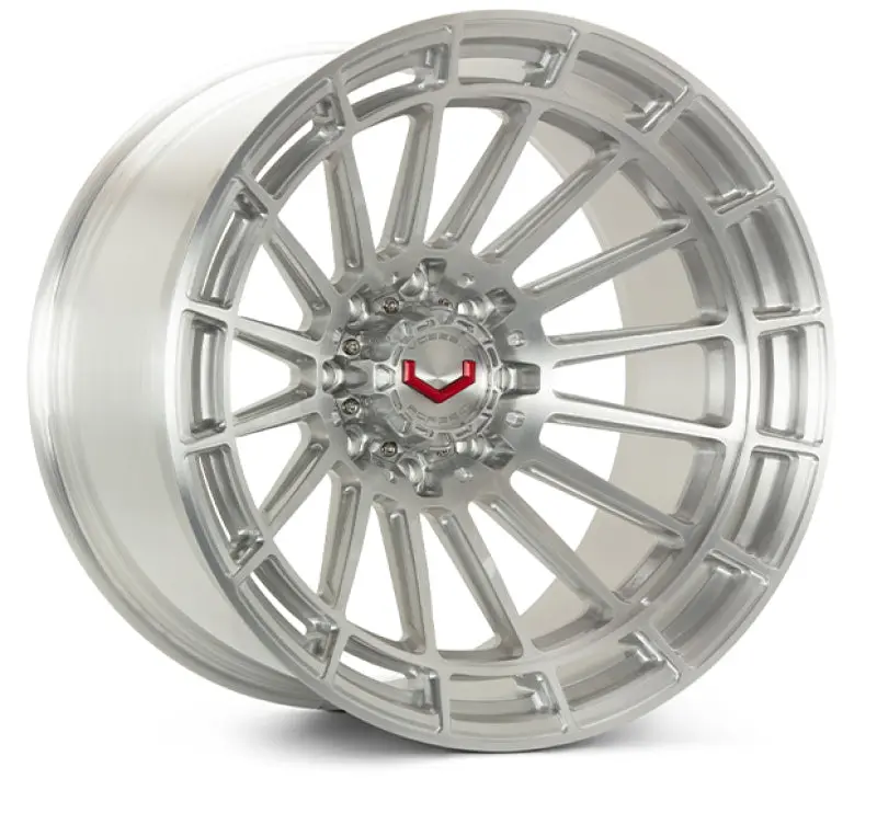 Vossen Lcx-01 Monoblock Wheel – 22X10, 8X180 Bolt Circle, Et18 Offset, Deep Concave, Brushed Gloss Clear 1
