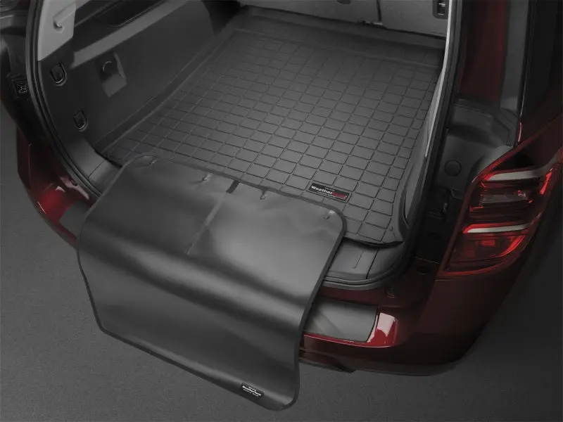Weathertech Cargo Liner With Bumper Guard – Black, Tailored For 2019+ Kia Forte Sedan 1