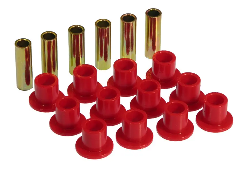 Prothane Red Spring & Shackle Bushing Kit For 1961–1968 International Scout 80/800 1
