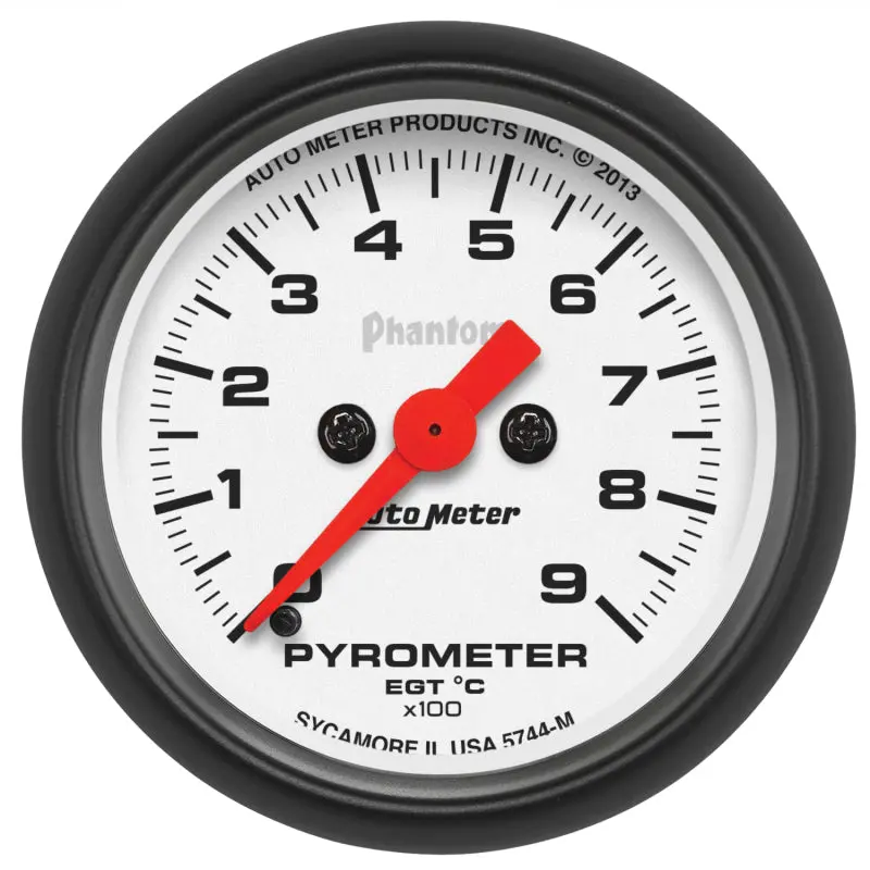 Autometer Phantom Fse 52Mm 0-900 Deg C Electronic Guage Kit 1