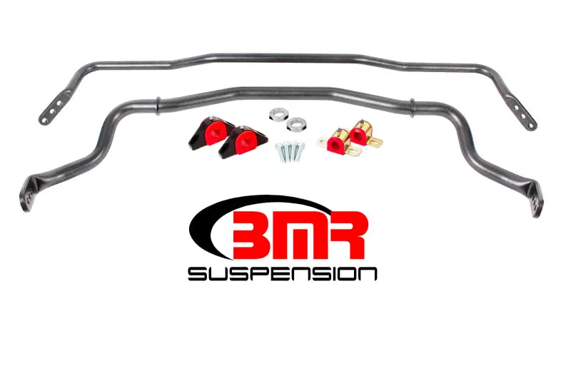 Bmr Front And Rear Sway Bar Kit With Polyurethane Bushings For 2015–2017 Ford Mustang S550 – Black Hammertone Finish 1