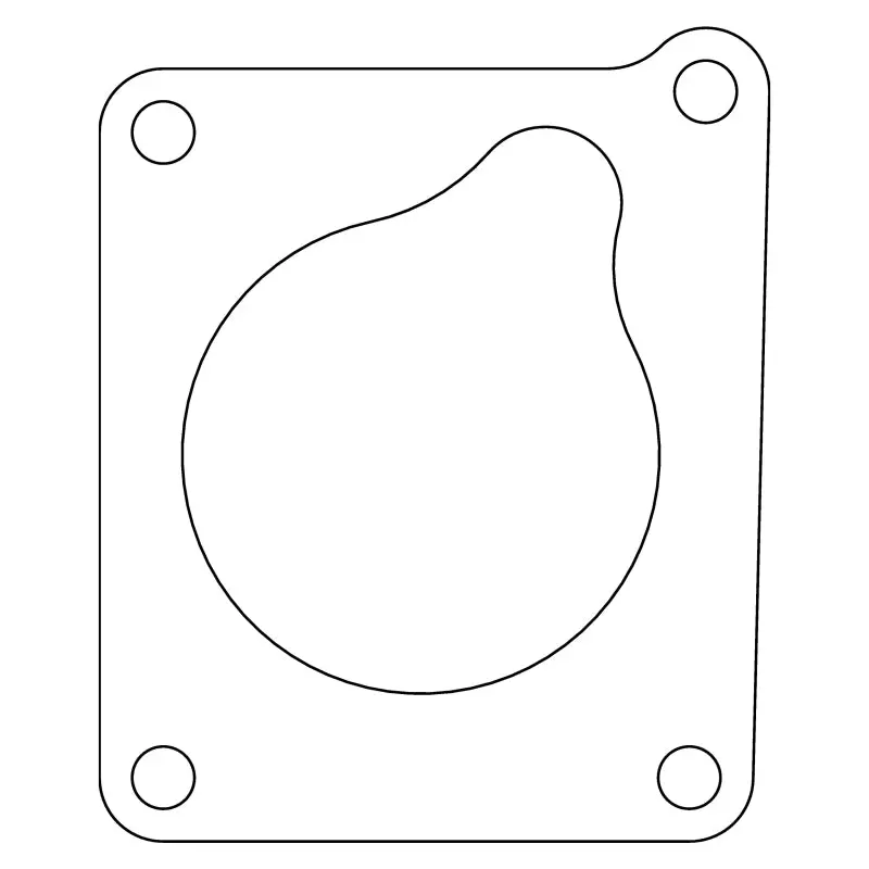 Cometic Throttle Body Gasket – .020" Fiber, Fits Ford 3.8L (1989–1995) And 5.0L (1991–1995) 1