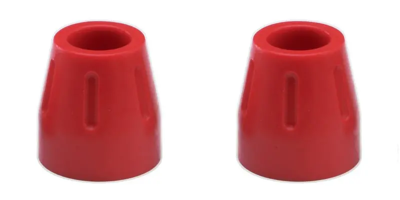 Energy Suspension Strut Bump Stop Set – Universal Red Polyurethane, 1.5In Od × 11/16In Id 1