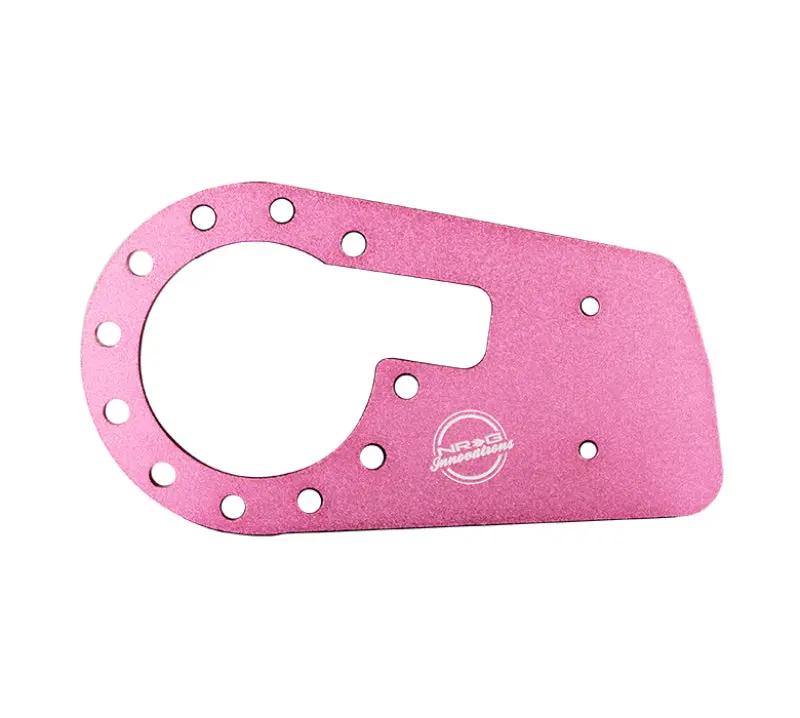 Nrg Cruise Control Relocation Kit For Nissan 350Z Steering Wheel – Pink Anodized Hardware 1