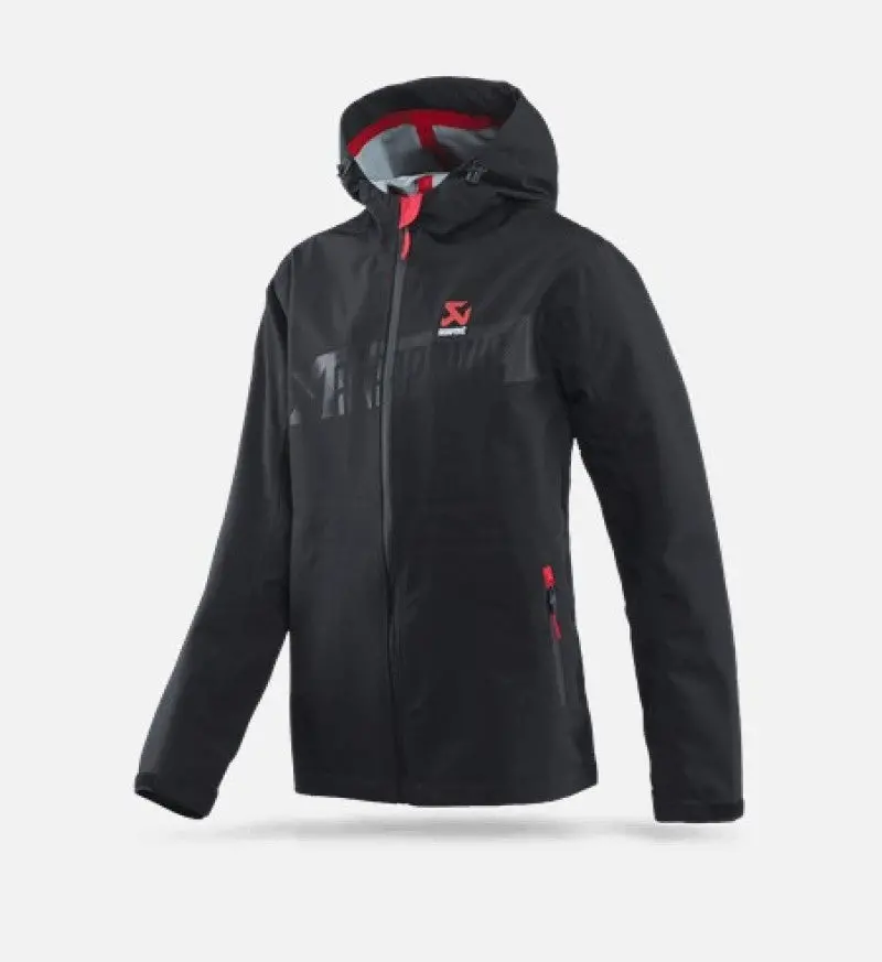 Akrapovic Corpo Men'S Waterproof Rain Jacket – Black, Size 2Xl 1