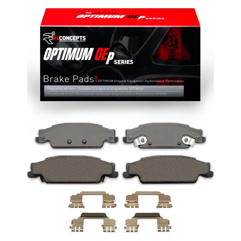 R1 03-11 Cadillac Cts Rear Optimum Oe Pads & Hardware Kit 1