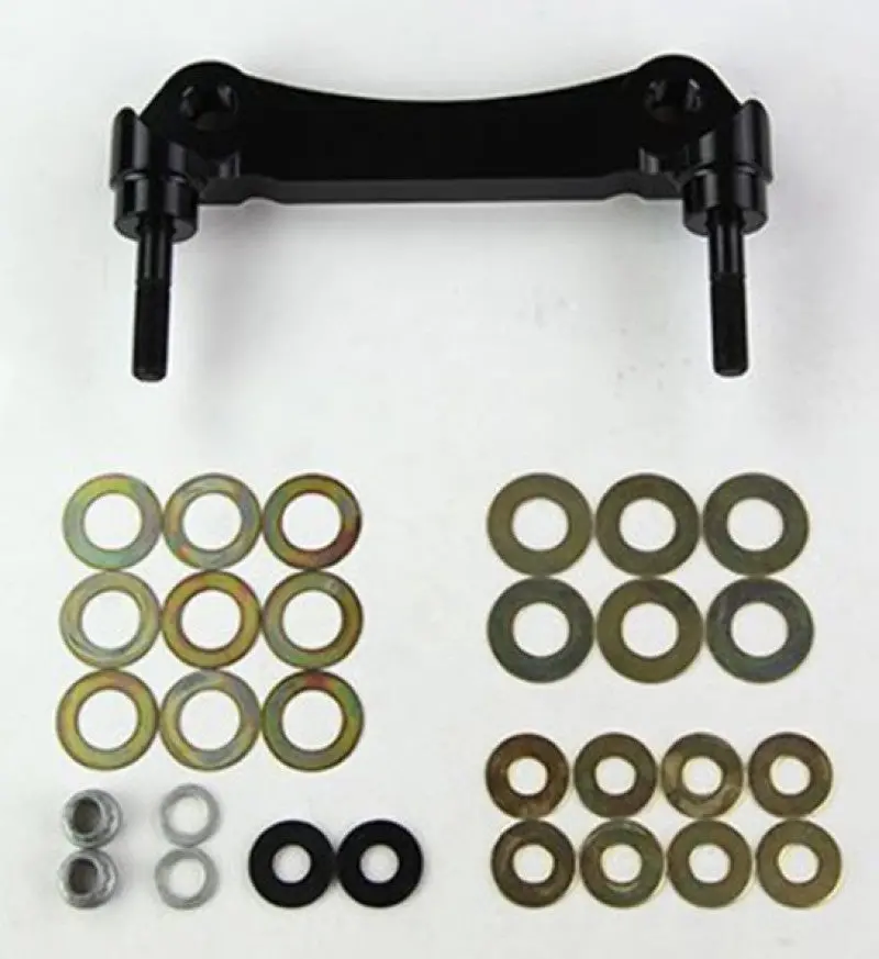 Wilwood Sl4R Rear Caliper Mounting Kit With Bracket For 1997–2003 Corvette (12.9" Rotors) 1