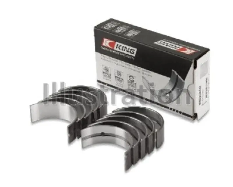 King Engine Bearings Main Bearing Set For Ford N4A/Ne/L/N/Jcc/Lcj/Lse Engines – Oversize +0.50Mm 1