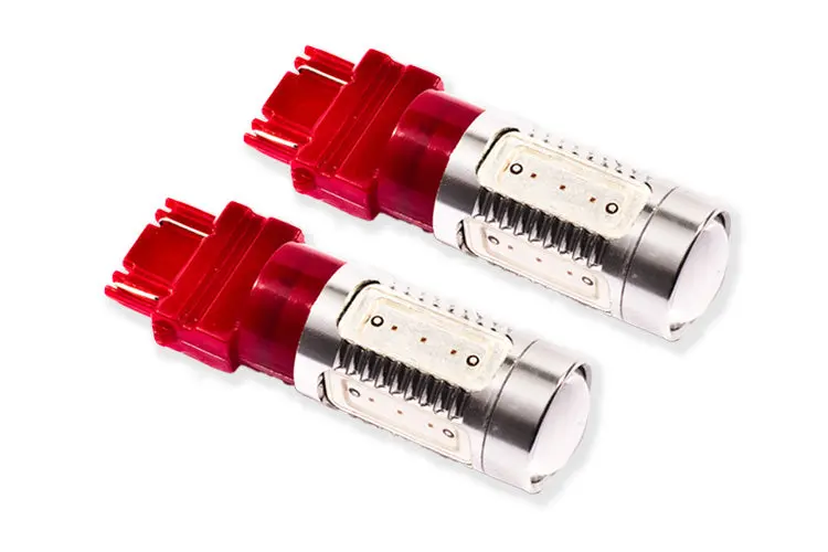 Diode Dynamics Dd0051P Hp11 Led Bulbs – Red 3157 Dual-Function Replacement (Pair) 1