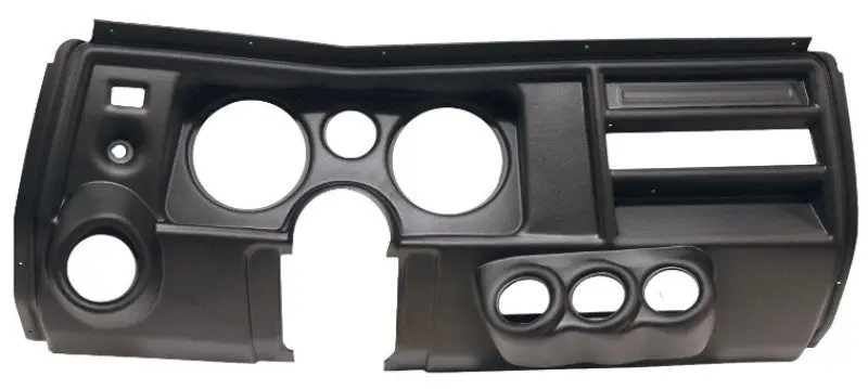 Autometer Vintage-Style Direct-Fit Gauge Panel For 1969 Chevrolet Chevelle With Vent Mount – 5-Inch And 2-1/16-Inch Dual-Gauge Layout 1