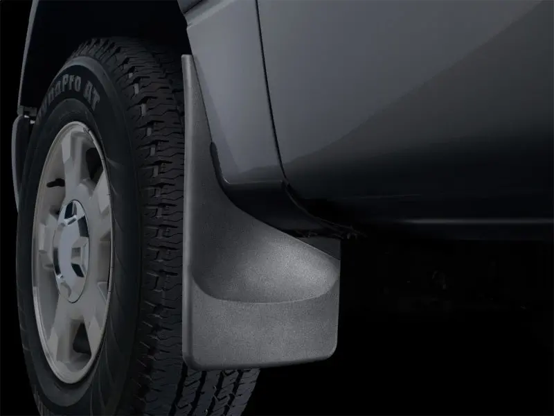 Weathertech No-Drill Front Mudflaps For 2014–Present Nissan Rogue – Black 1