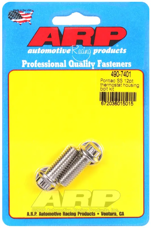Arp 12-Point Thermostat Housing Bolt Kit For Pontiac Ss 1
