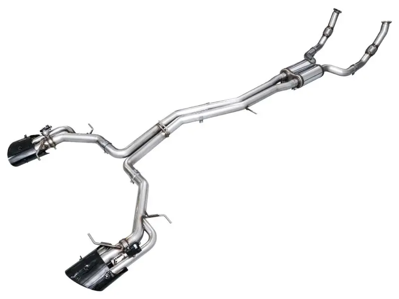 Awe Tuning Switchpath Cat-Back Exhaust For 2021–2023 Audi Rs6/Rs7 C8 – Diamond Black Tips 1