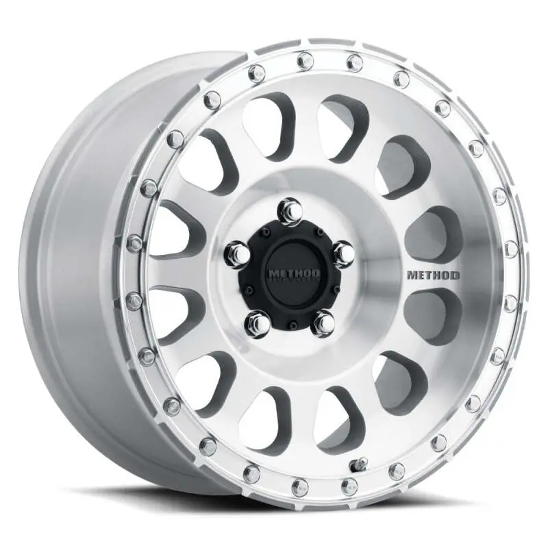 Method Mr315 Off-Road Wheel: 20X9", 8X6.5" Bolt Pattern, +18Mm Offset, 130.81Mm Center Bore – Machined Face With Clear Coat 1