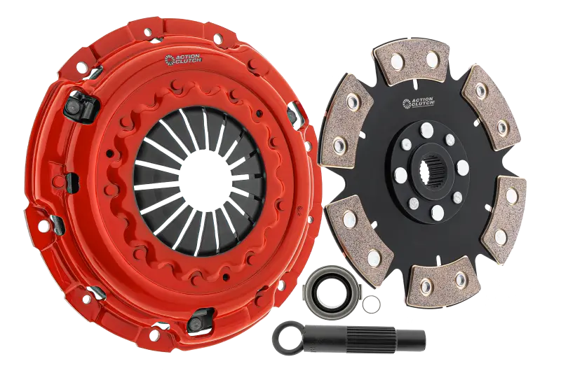Action Clutch Stage 6 Performance Clutch Kit For 1990–1994 Mazda Protege 1.8L Fwd – Part #2Md 1
